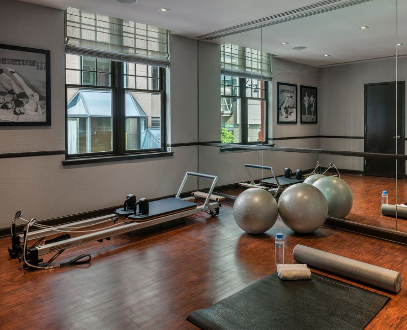 Fitness room at the Goodwin